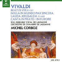 Michel Corboz Vivaldi Beatus Vir / Nulla In Mundo Pax Sincera… Формат: Audio CD (Jewel Case) Дистрибьюторы: Warner Music, Erato Disques, Торговая Фирма "Никитин" Германия Лицензионные инфо 3857h.