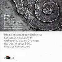 Nikolaus Harnoncourt Mozart Overtures Серия: Elatus инфо 4943h.