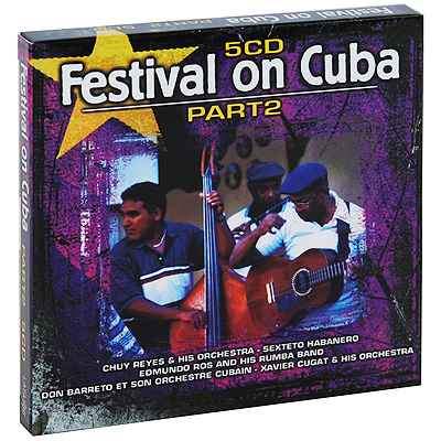 Festival On Cuba Part 2 (5 CD) Формат: 5 Audio CD (Картонная коробка) Дистрибьюторы: Weton, ООО Музыка Европейский Союз Лицензионные товары Характеристики аудионосителей 2005 г Сборник: Импортное издание инфо 2536i.